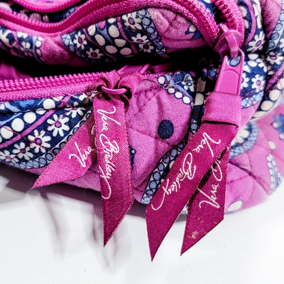 Vera Bradley Quilted Backpack Laptop Bag in Boysenberry - Picture 7 of 12